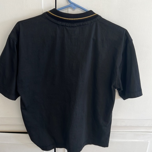 Black and Gold Shorty Polo - Picture 3 of 6